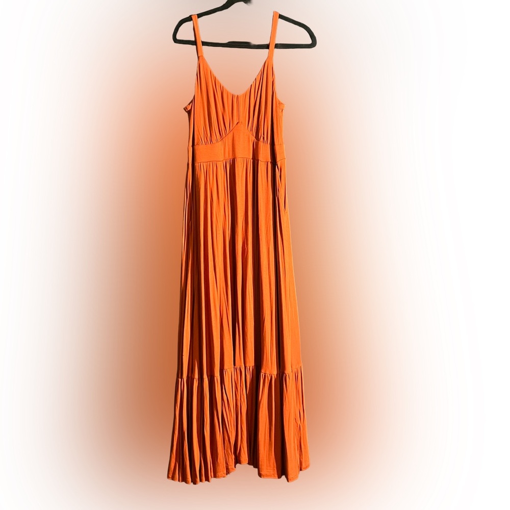 Torrid Maxi Supersoft Tiered Dress